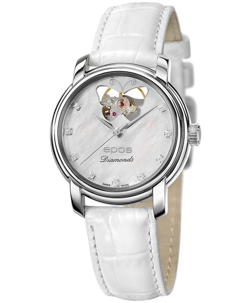 Ceas dama Epos Ladies Diamonds Open Heart Automatic
