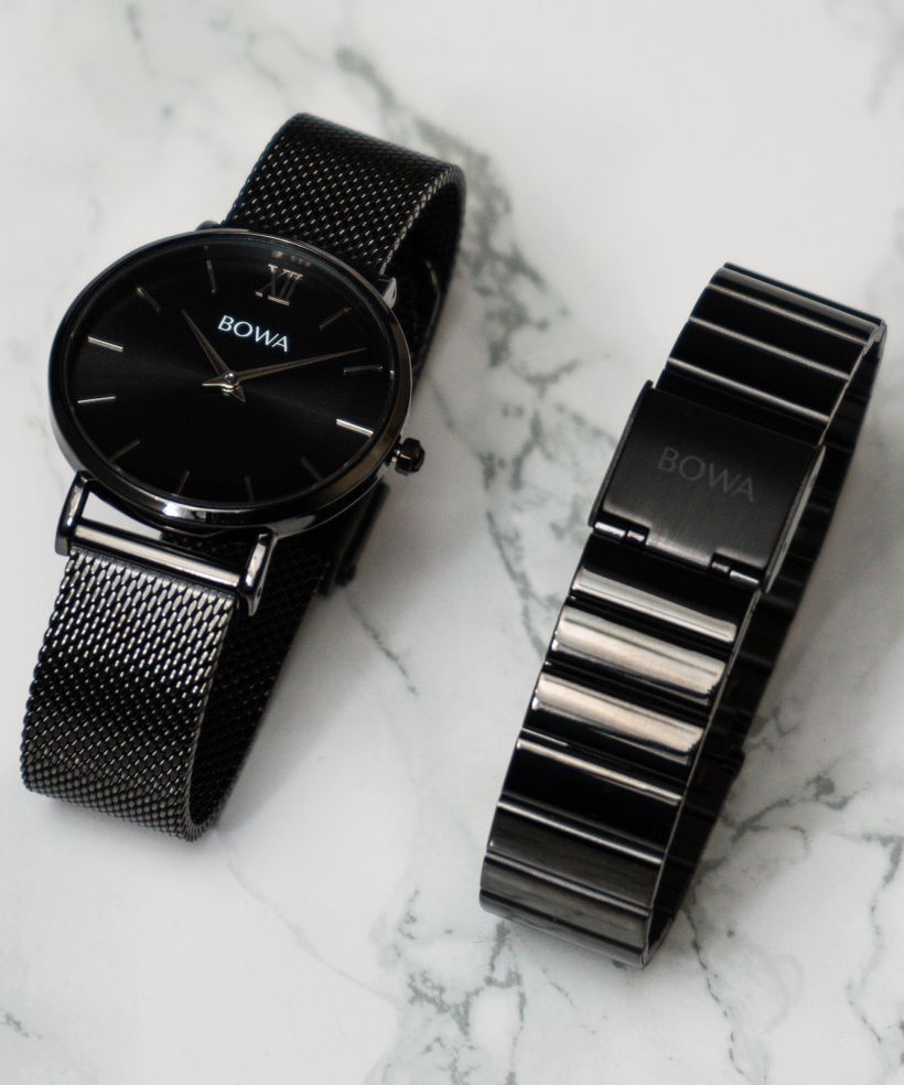 Ceas Dama BOWA London Full Black 33 SET