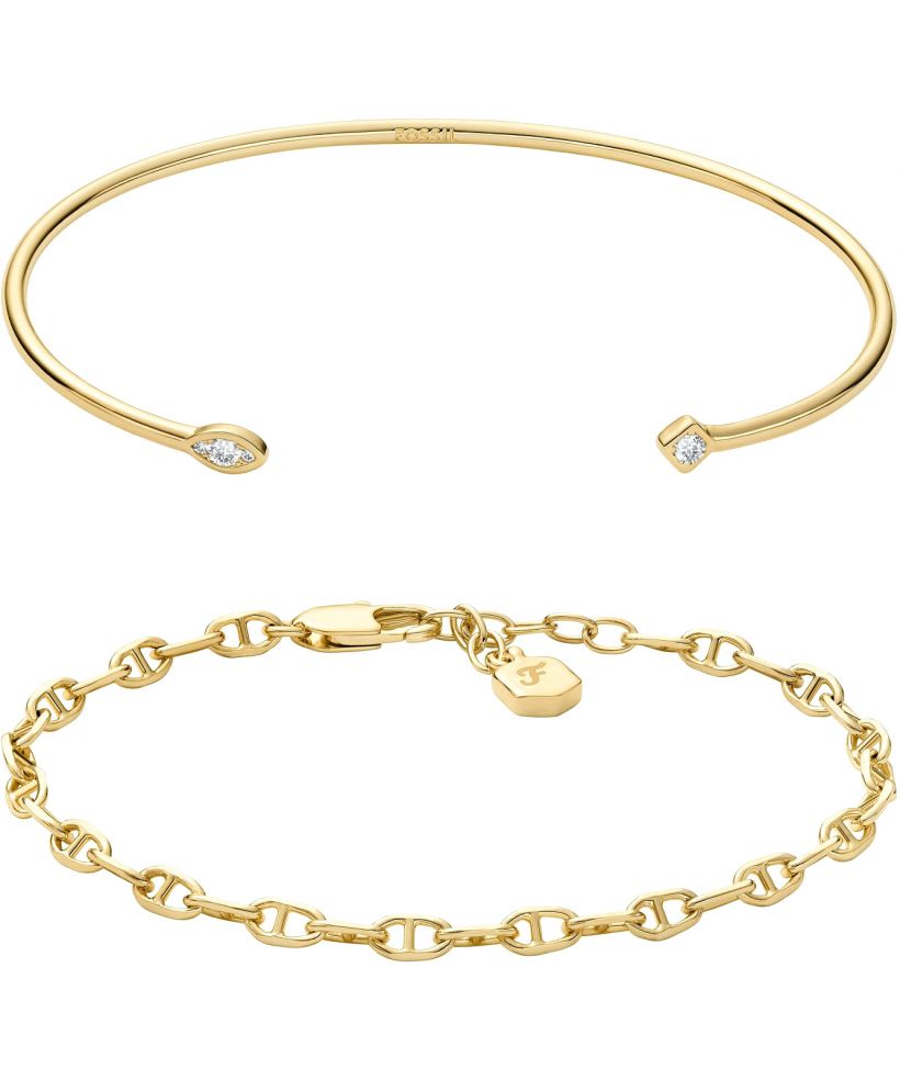 Brățară Fossil Heritage Gold-Tone SET