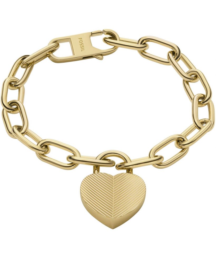Brățară Fossil Harlow Linear Texture Heart