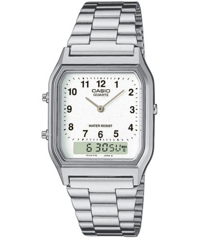 Ceas barbatesc Casio Vintage Midi alb