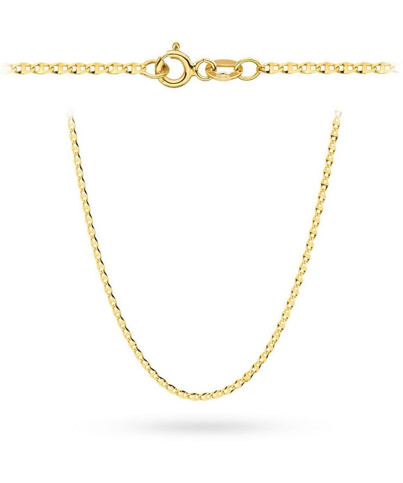 Lanț Bonore Lungime 42 cm, Lățime 1 mm - Aur 585 - Tip Gucci
