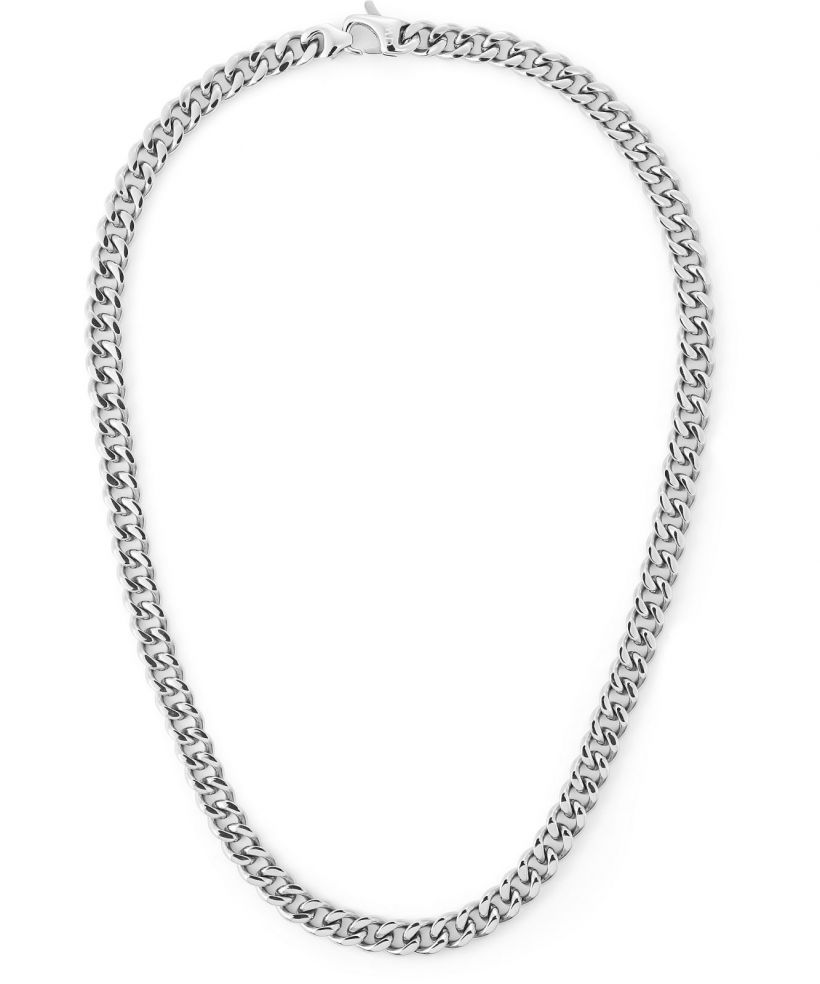 Colier Daniel Wellington Ellipse Cuban Chain Silver