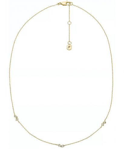 Colier Fossil Ellis Toi Et Moi Gold-Tone