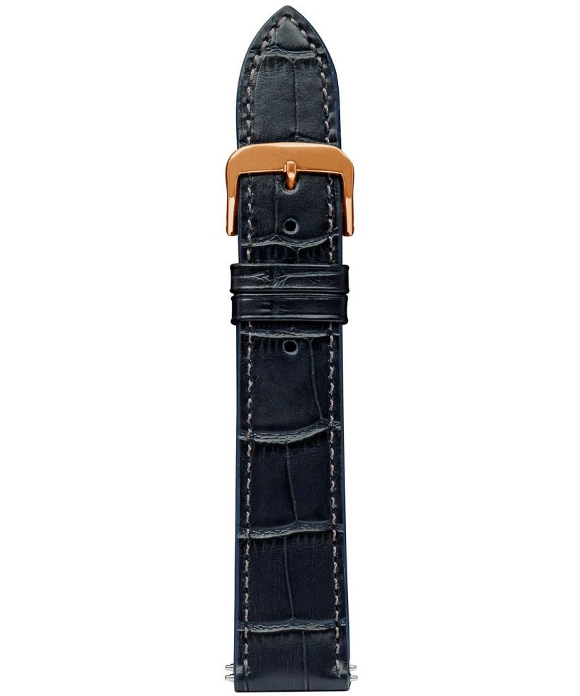Curea Zeppelin Navy Blue Leather