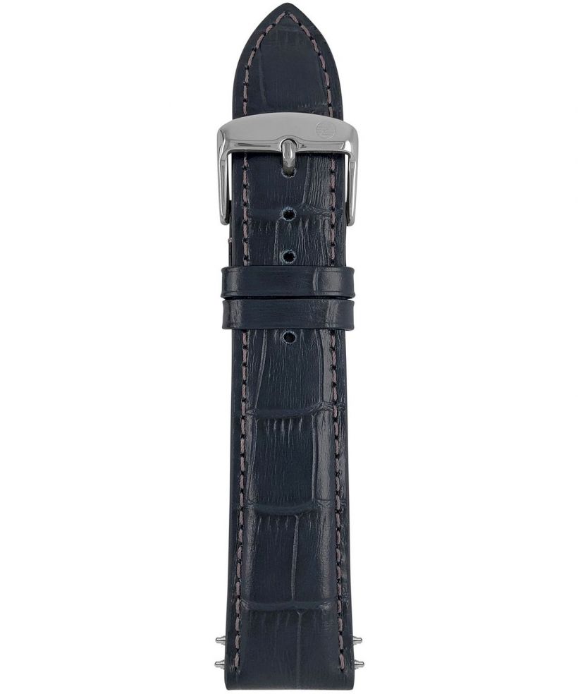 Curea Zeppelin Navy Blue Leather