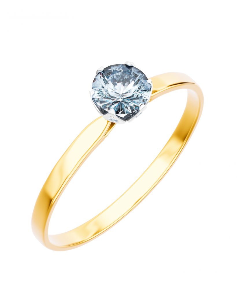 Inel Bonore - Aur 585 - Diamant 0,7 ct