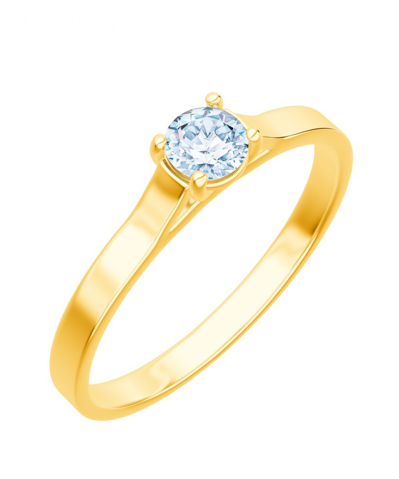 Inel Bonore - Aur 585 - Diamant 0,4 ct