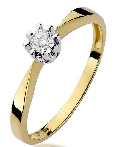 Inel Bonore - Aur 585 - Diamant 0,15 ct