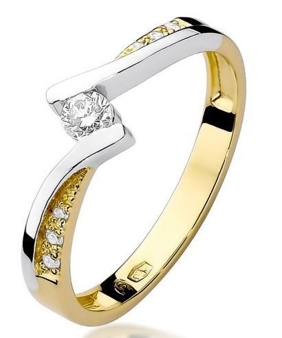 Inel Bonore - Aur 585 - Diamant 0,13 ct