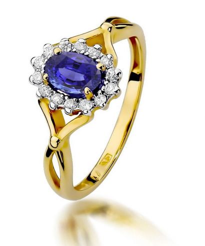 Inel Bonore - Aur 585 - Tanzanit 0,4 ct