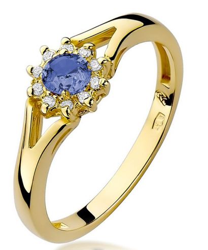 Inel Bonore - Aur 585 - Tanzanit 0,15 ct