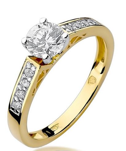 Inel Bonore - Aur 585 - Diamant 0,3 ct
