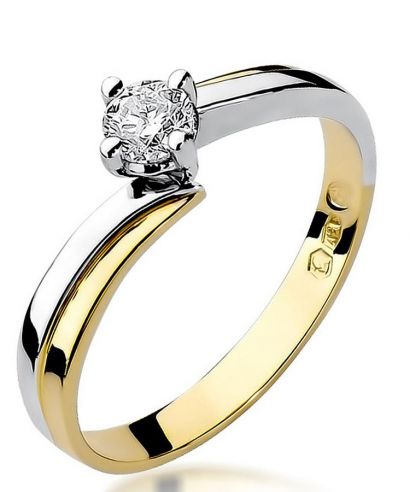Inel Bonore - Aur 585 - Diamant 0,3 ct