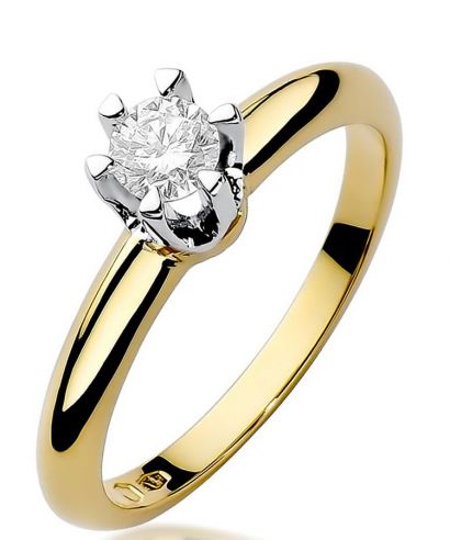 Inel Bonore - Aur 585 - Diamant 0,3 ct