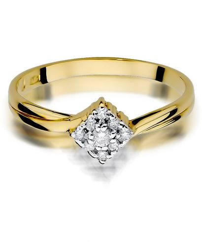 Inel Bonore - Aur 585 - Diamant 0,02 ct