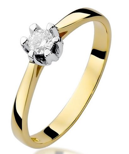 Inel Bonore - Aur 585 - Diamant 0,12 ct