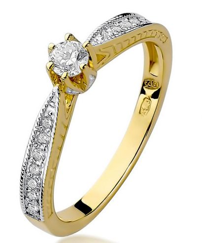 Inel Bonore - Aur 585 - Diamant 0,15 ct