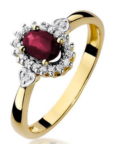 Inel Bonore - Aur 585 - Rubin 0,6 ct
