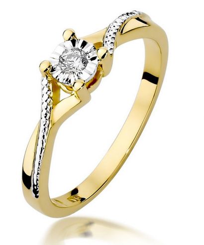 Inel Bonore - Aur 585 - Diamant 0,08 ct