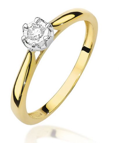 Inel Bonore - Aur 585 - Diamant 0,08 ct