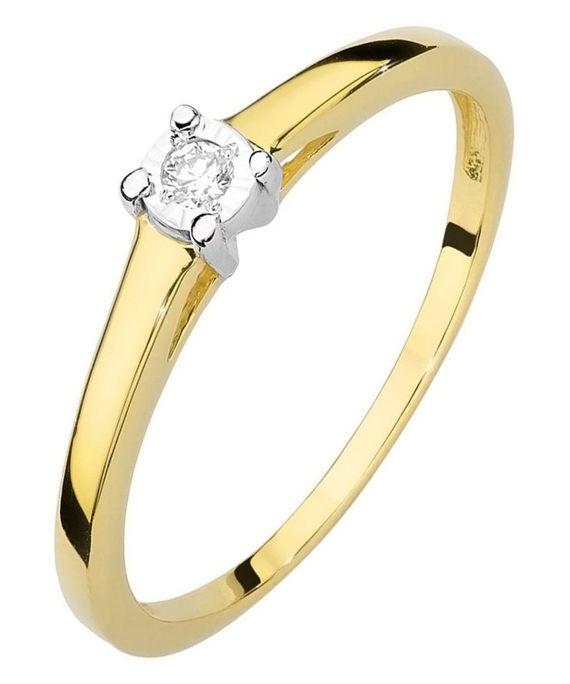 Inel Bonore - Aur 585 - Diamant 0,03 ct