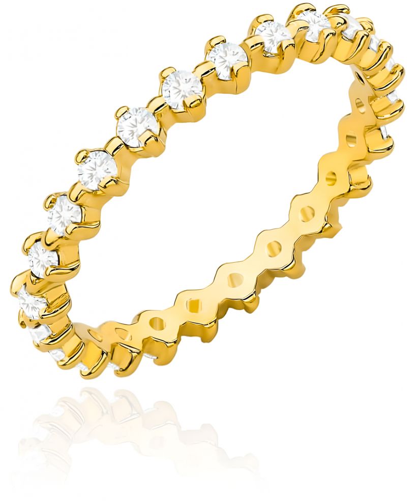 Inel Bonore - Aur 585 - Cubic Zirconia