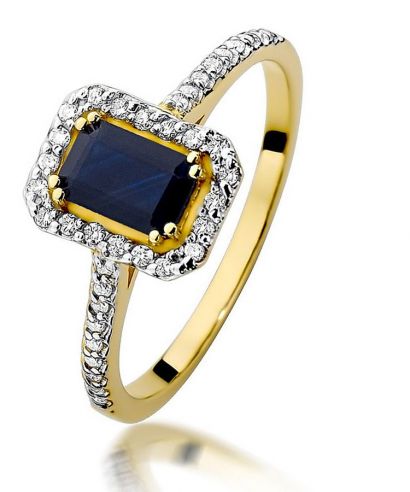Inel Bonore - Aur 585 - Safir 0,6 ct