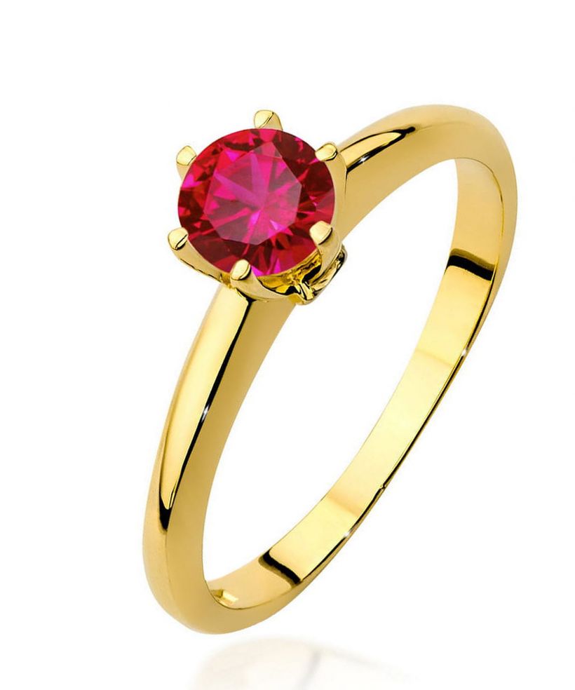 Inel Bonore - Aur 585 - Rubin 0,6 ct