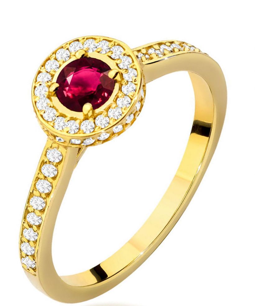 Inel Bonore - Aur 585 - Rubin 0,35 ct