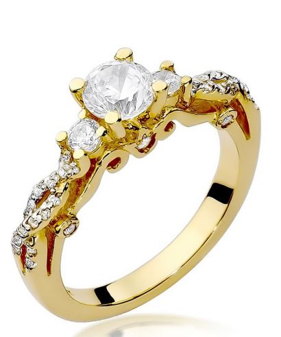 Inel Bonore - Aur 585 - Diamant 0,7 ct