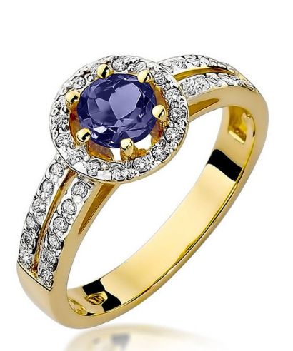 Inel Bonore - Aur 585 - Safir 0,5 ct