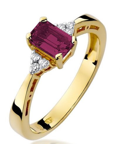 Inel Bonore - Aur 585 - Rubin 0,8 ct