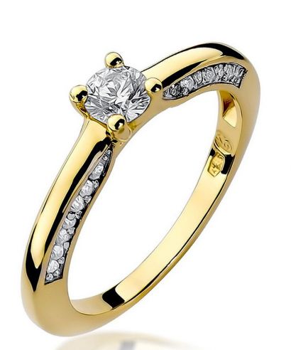 Inel Bonore - Aur 585 - Diamant 0,3 ct