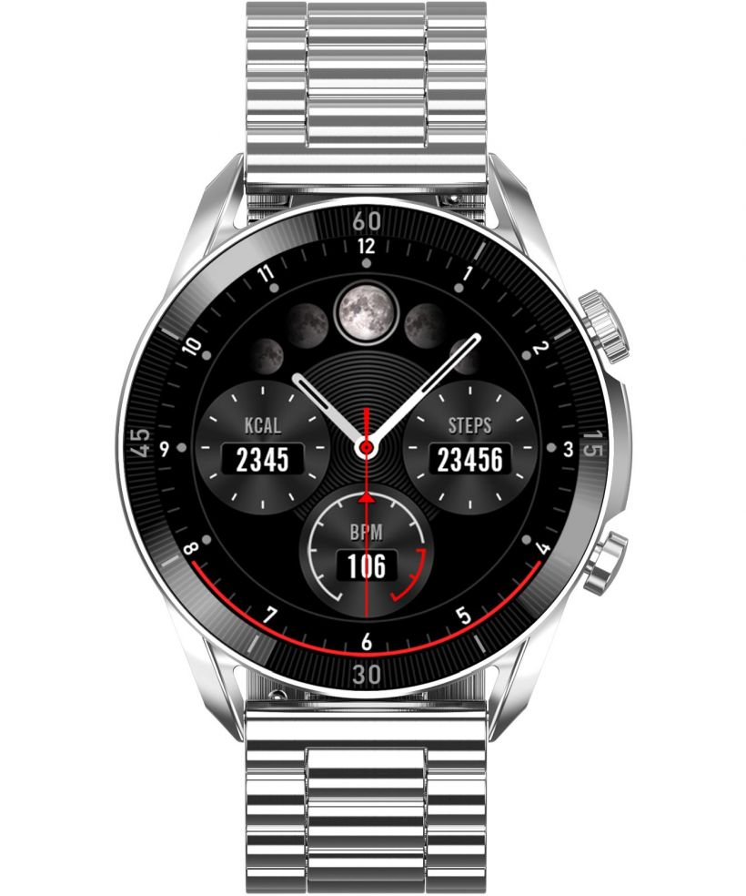 Smartwatch Barbatesc Garett V10 Silver Steel
