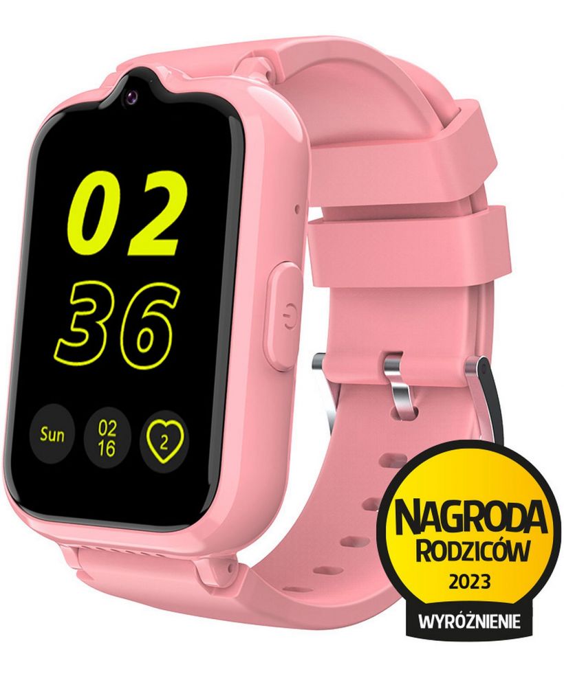 Smartwatch pentru copii Manta Junior Joy 4G Różowy