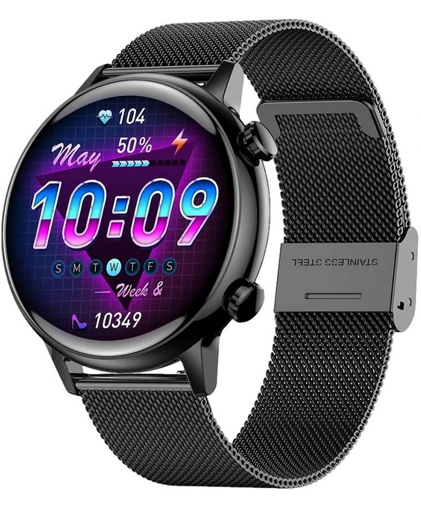 Smartwatch unisex Manta Alexa Mini Black SET