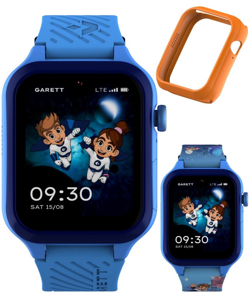 Smartwatch pentru copii Garett Kids Essa Go 2 AI 4G Albastru