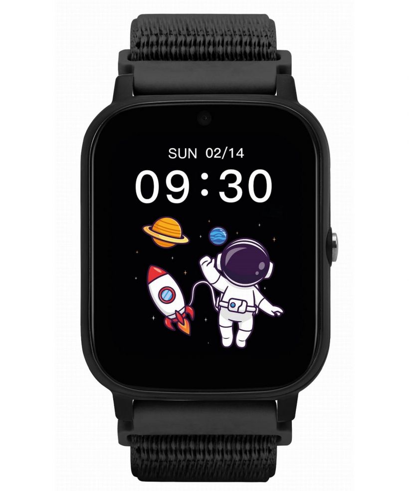 Smartwatch pentru copii Garett Kids Tech 4G Negru Velcro