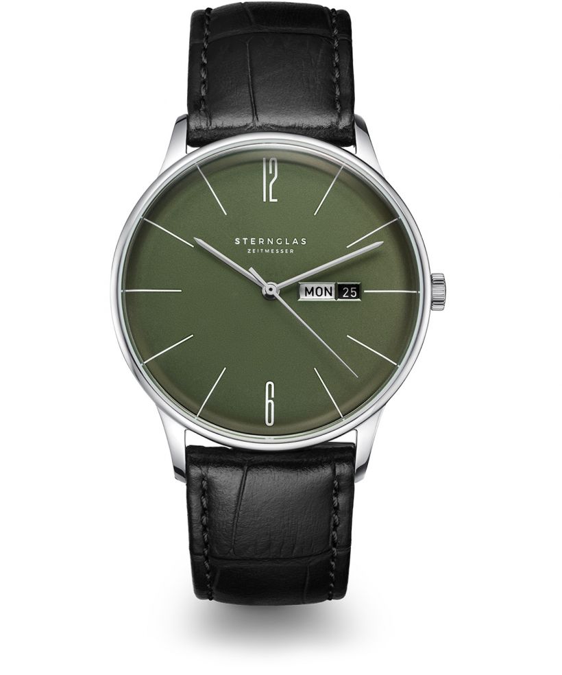 Ceas barbatesc Sternglas Berlin Olive Green