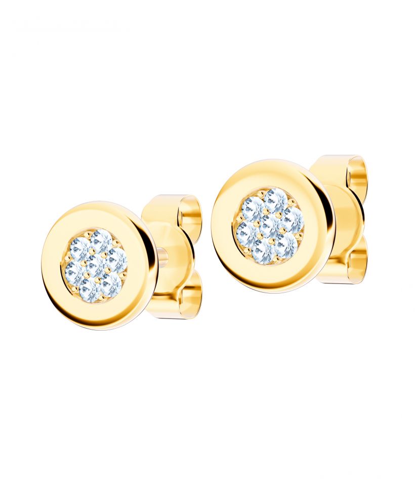 Cercei Bonore - Aur 585 - Cubic Zirconia