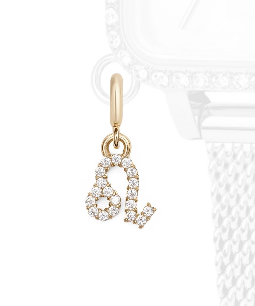 Pandantiv Daniel Wellington Charm Gold Leo