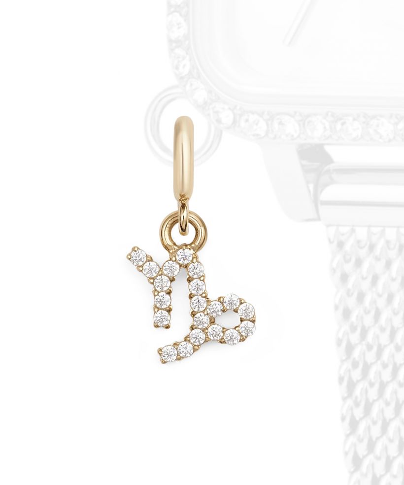 Pandantiv Daniel Wellington Charm Gold Capricorn