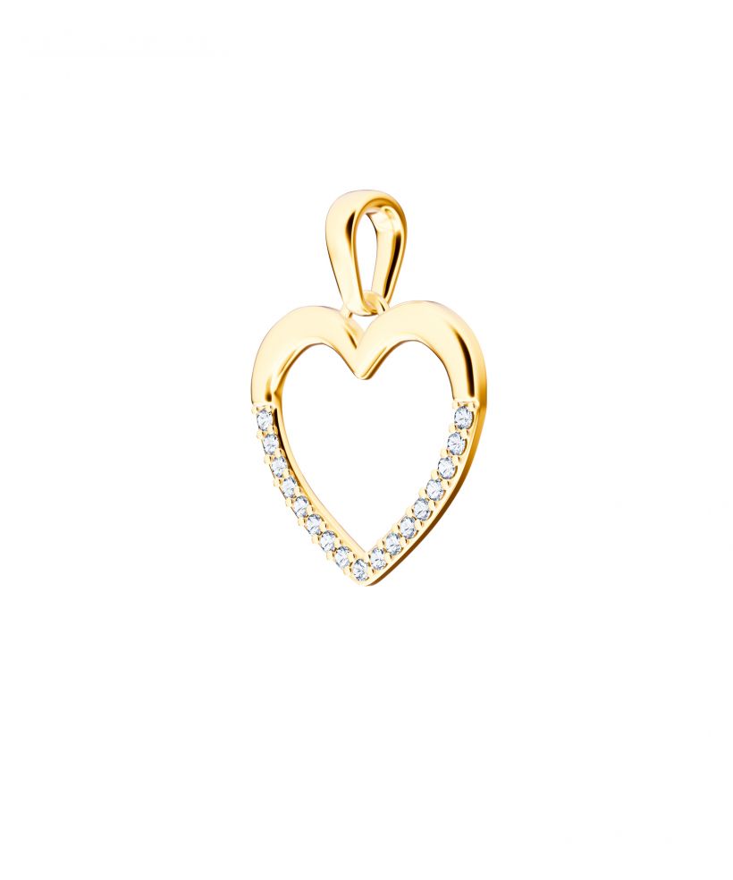 Pandantiv Bonore - Aur 585 - Cubic Zirconia