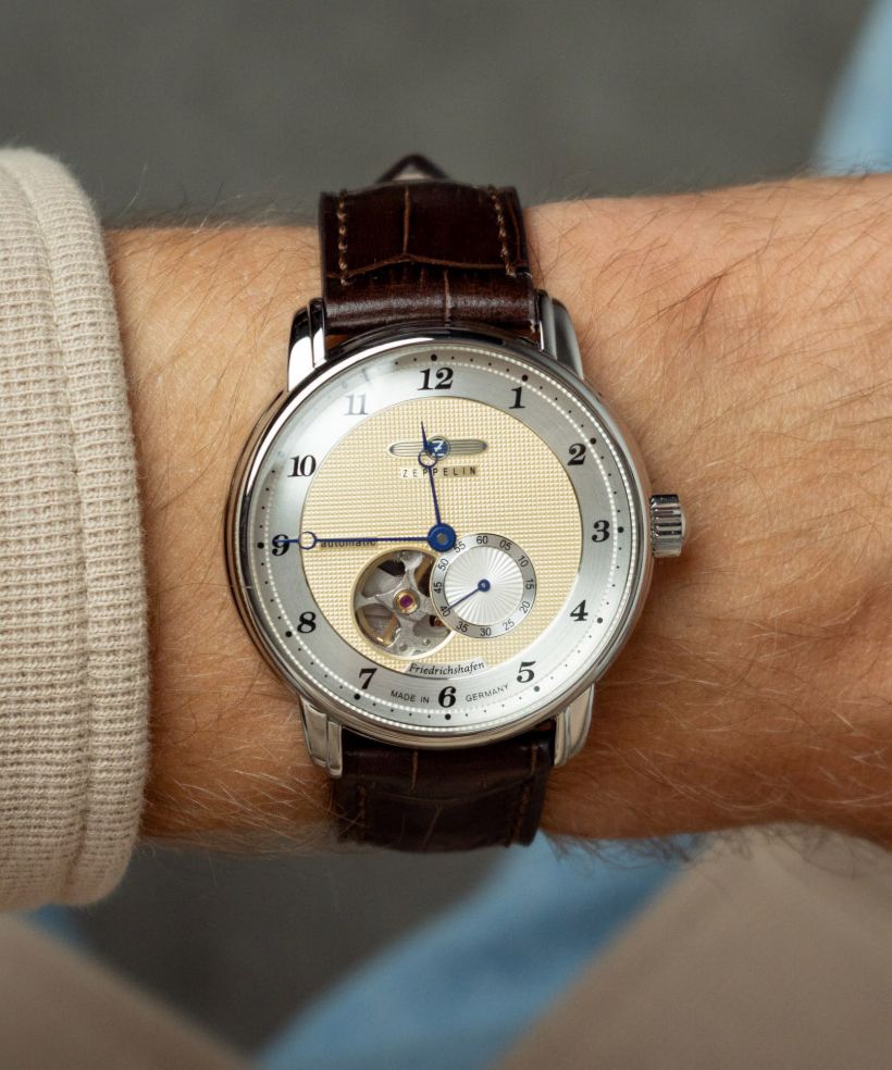 Ceas barbatesc Zeppelin Friedrichshafen Open Heart Automatic