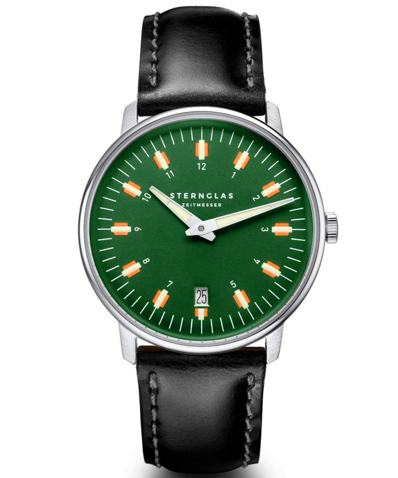 Ceas barbatesc Sternglas Egor Green Silver