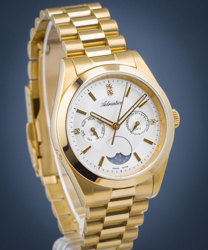 Ceas dama Adriatica Moonphase