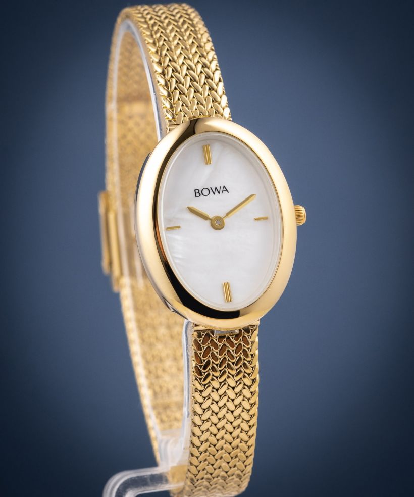 Ceas dama BOWA Oslo Pearl-Gold Mesh 23