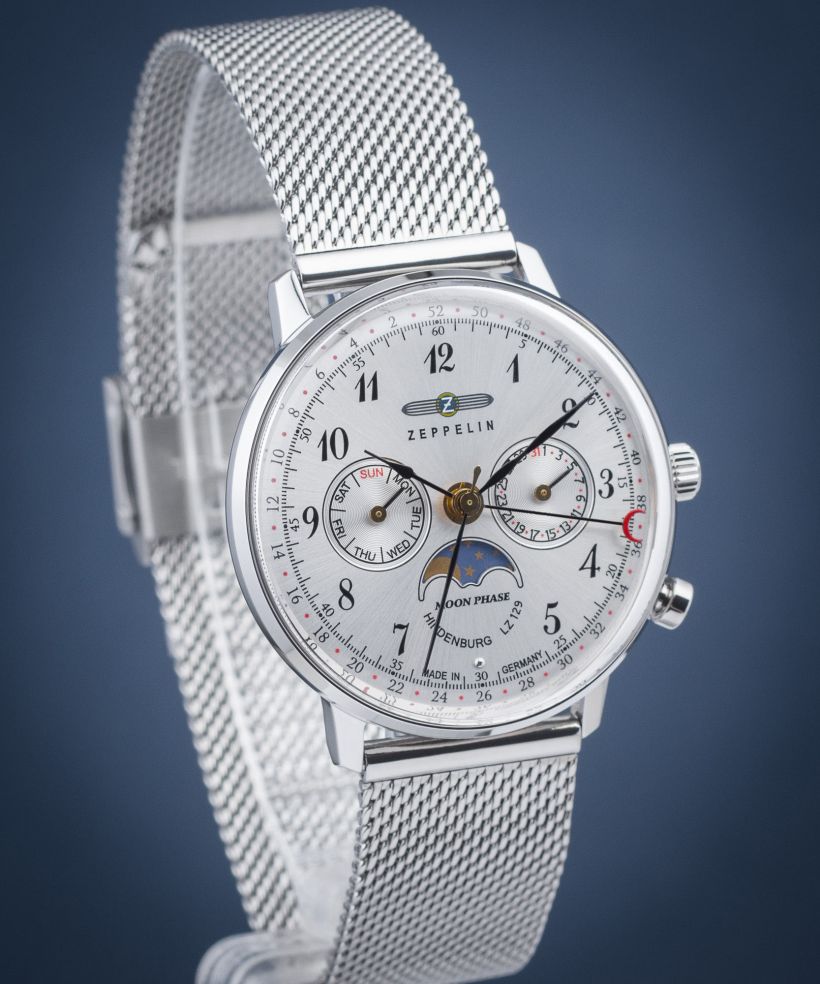 Ceas Dama Zeppelin LZ129 Hindenburg Moonphase
