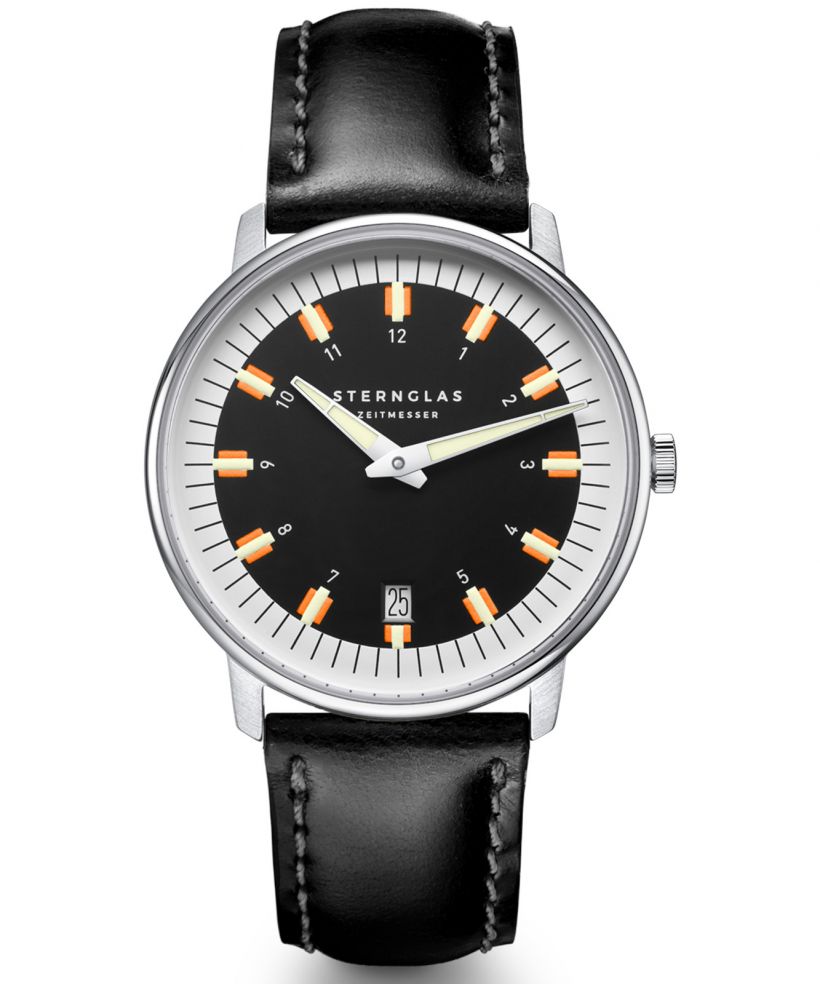 Ceas barbatesc Sternglas Egor Black Silver
